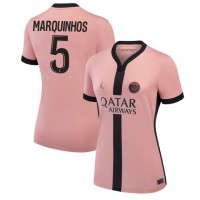 Camisa de Futebol Paris Saint-Germain Marquinhos #5 Equipamento Alternativo Mulheres 2024-25 Manga Curta